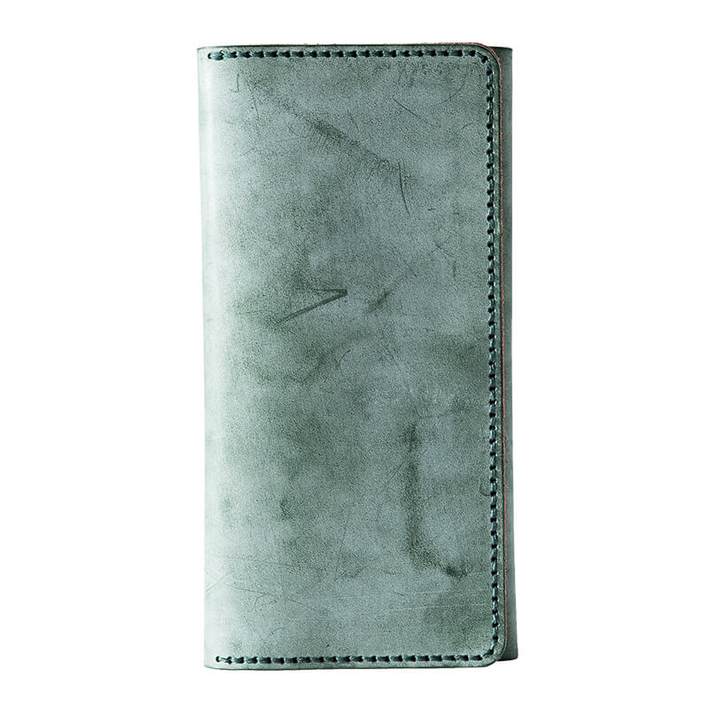 DIY Minimalist Leather Wallet for Mens – Babylon Leather - Babylon LeatherBabylon LeatherLZ10 - Green & Red - Fog Wax Leather