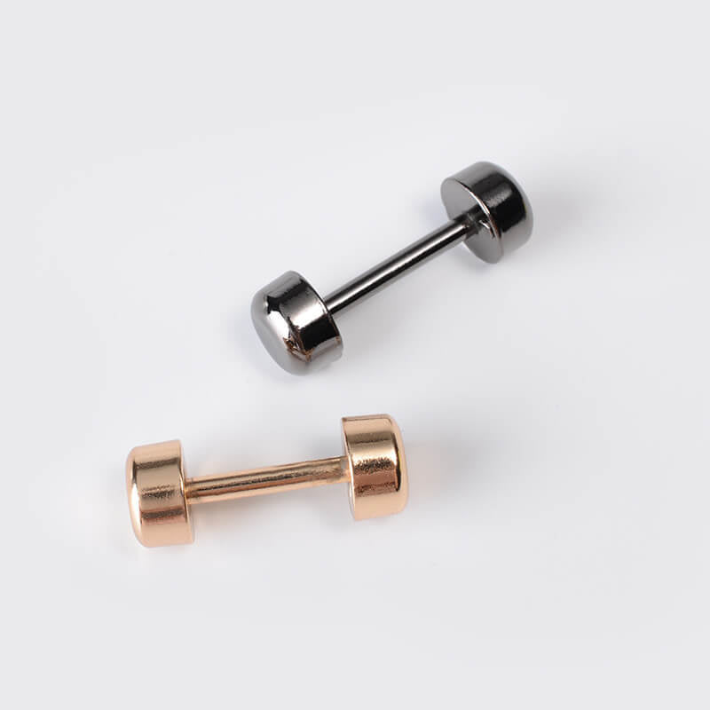 Double-Ended Screw Bar Connector - Babylon Leather - Babylon LeatherBabylon LeatherJY22-Gold-12.5mm