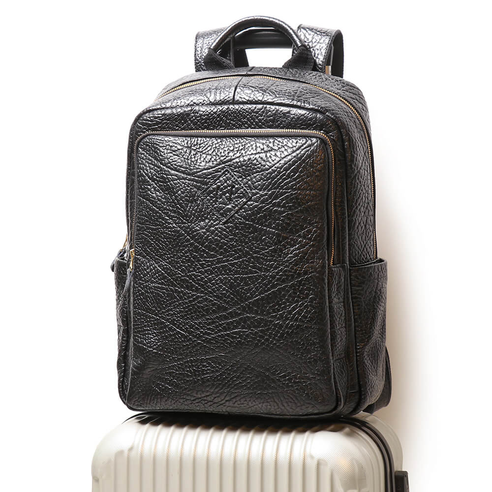 Durable Top Grain Leather Laptop Backpack for Travel – Babylon Leather - Babylon LeatherBabylon LeatherLJ101-Black