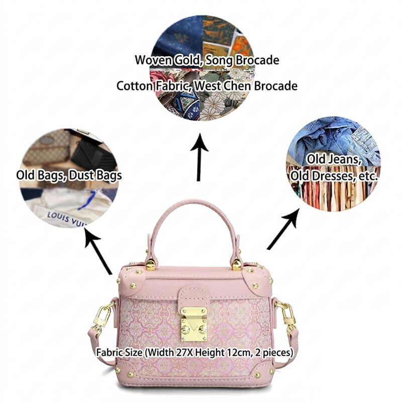 Customizable Panel Top Handle Crossbody Bag DIY Kit – Babylon Leather