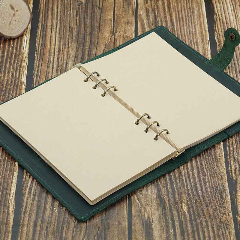 Top Grain Leather Ring Binder Notebook A5 – Babylon Leather