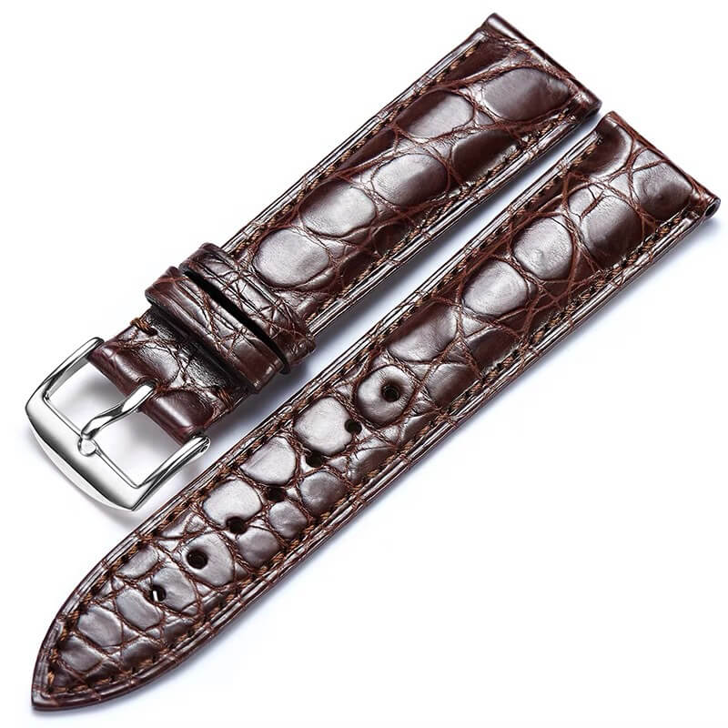 American Alligator Leather Watch Strap, 12mm to 24mm – Babylon Leather