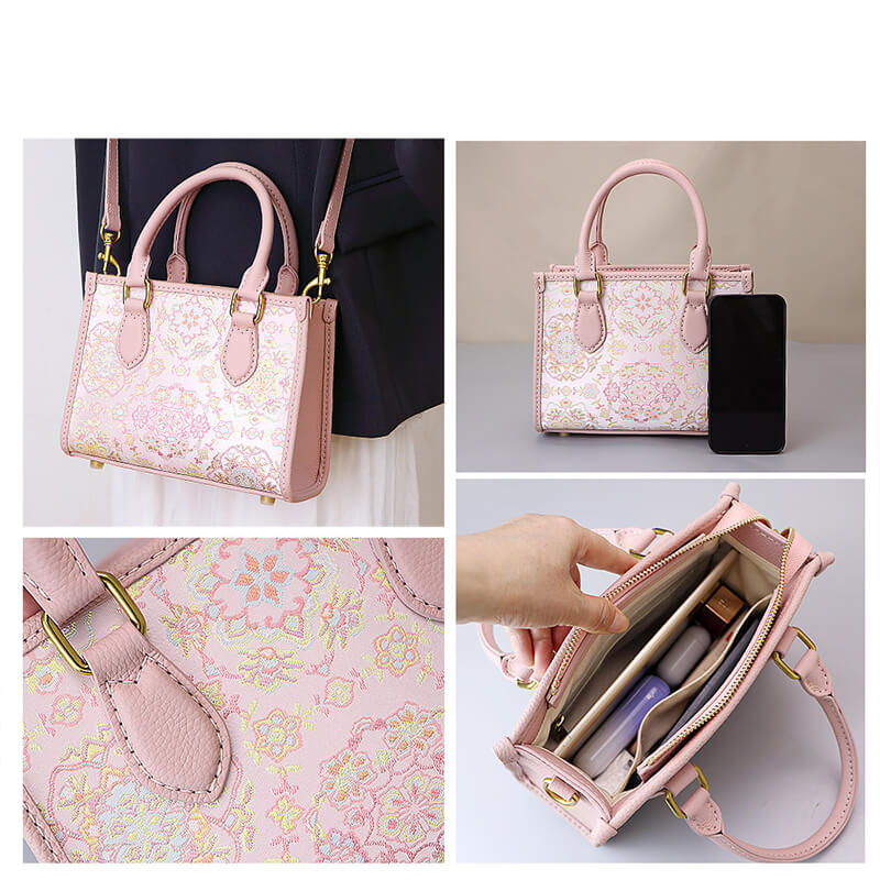 Customizable Fabric Panel Mini Satchel DIY Kit – Babylon Leather