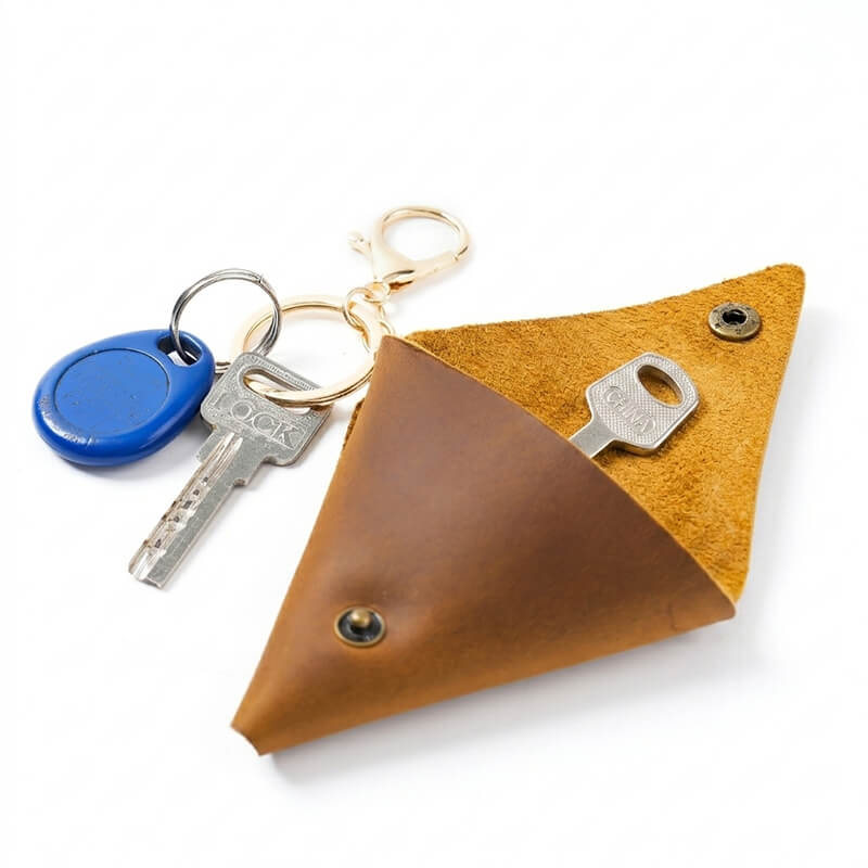 Mini Coin Key Purse Crazy Horse & Veg Tanned Leather – Babylon Leather