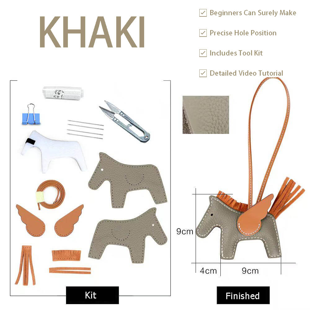 Rodeo Horse Bag Charm DIY Kit – Babylon Leather