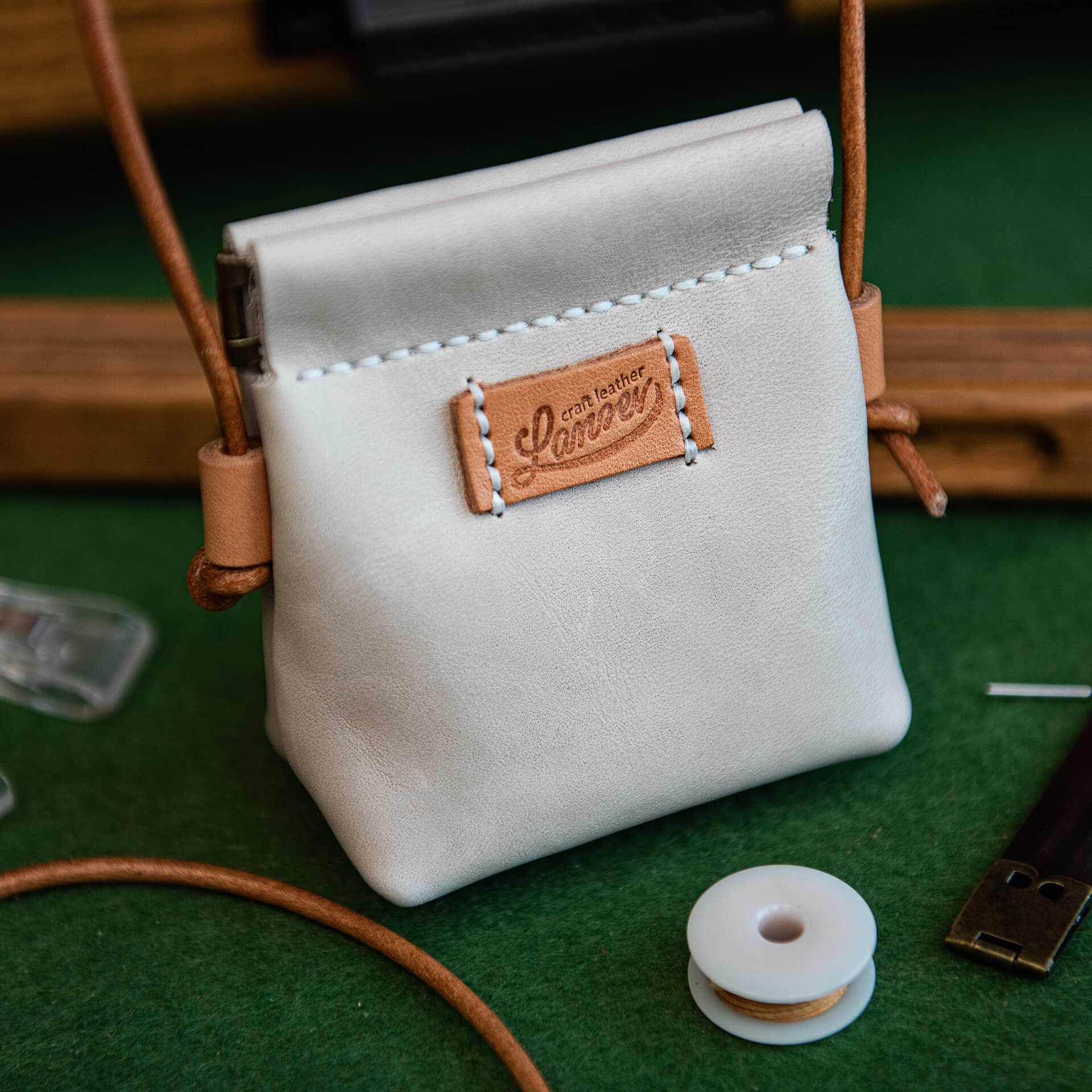 Leather Coin Purse Wallet DIY Kit – Babylon Leathe
