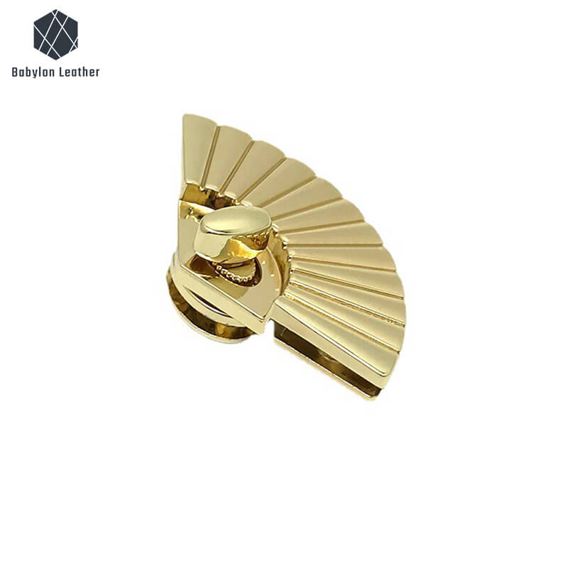 Fan Shaped Fashion Bag Decorative Twist Lock(1 PACK) - Babylon LeatherBabylon LeatherTL-056
