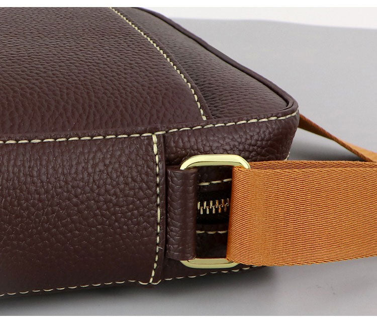 Men’s Messenger Leather Shoulder Bag DIY Kit – Babylon Leather
