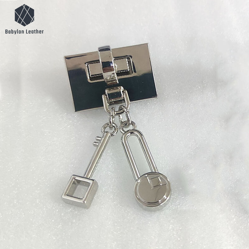 Lock Clasp with Pendant Purse Lock Twist Lock