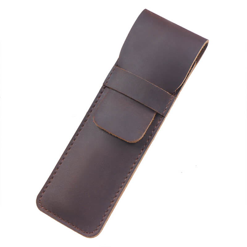Fountain Pen Sleeve Unisex – Babylon Leather - Babylon LeatherBabylon LeatherAN21-Coffee-Small