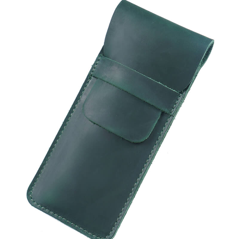 Fountain Pen Sleeve Unisex – Babylon Leather - Babylon LeatherBabylon LeatherAN21-Dark Green-Large