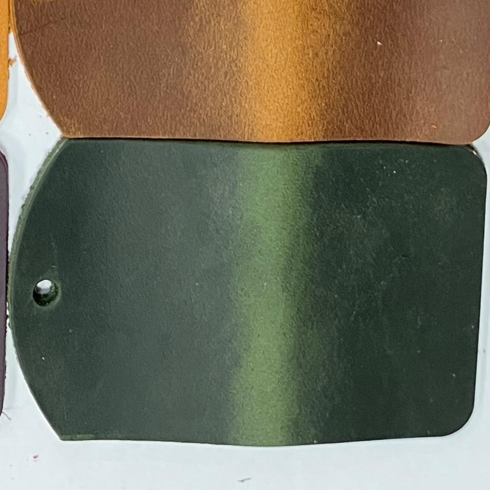 Full Grain Crazy Horse Leather – Babylon Leather - Babylon LeatherBabylon LeatherLT003-Dark Green-1.6-2.0mm-5 sq. ft.