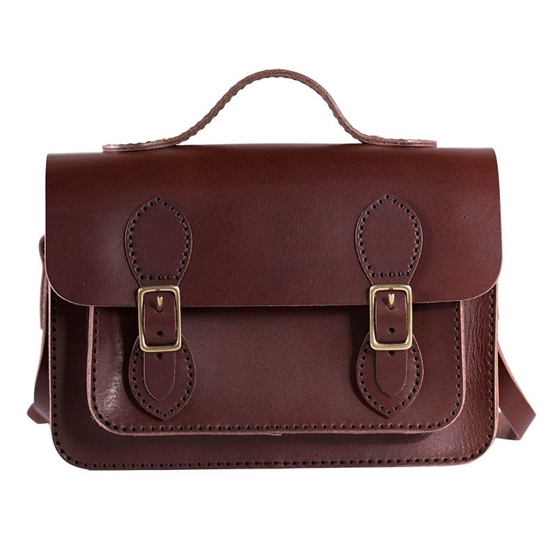 Full Grain Leather Satchel Bag DIY Kit – Babylon Leather - Babylon LeatherBabylon LeatherLZ52 - Coffee - Vegetable - Tanned Leather