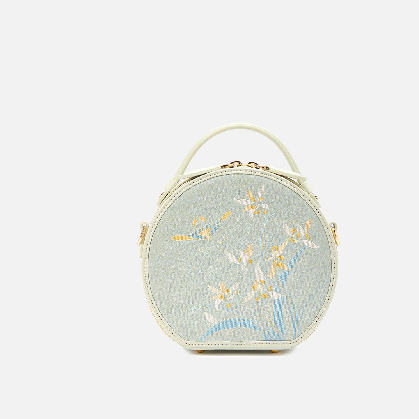 Grace in Still Air Leather and Silk Handbag Crossbody Bag – Babylon Leather - Babylon LeatherBabylon LeatherTX203-Light Green