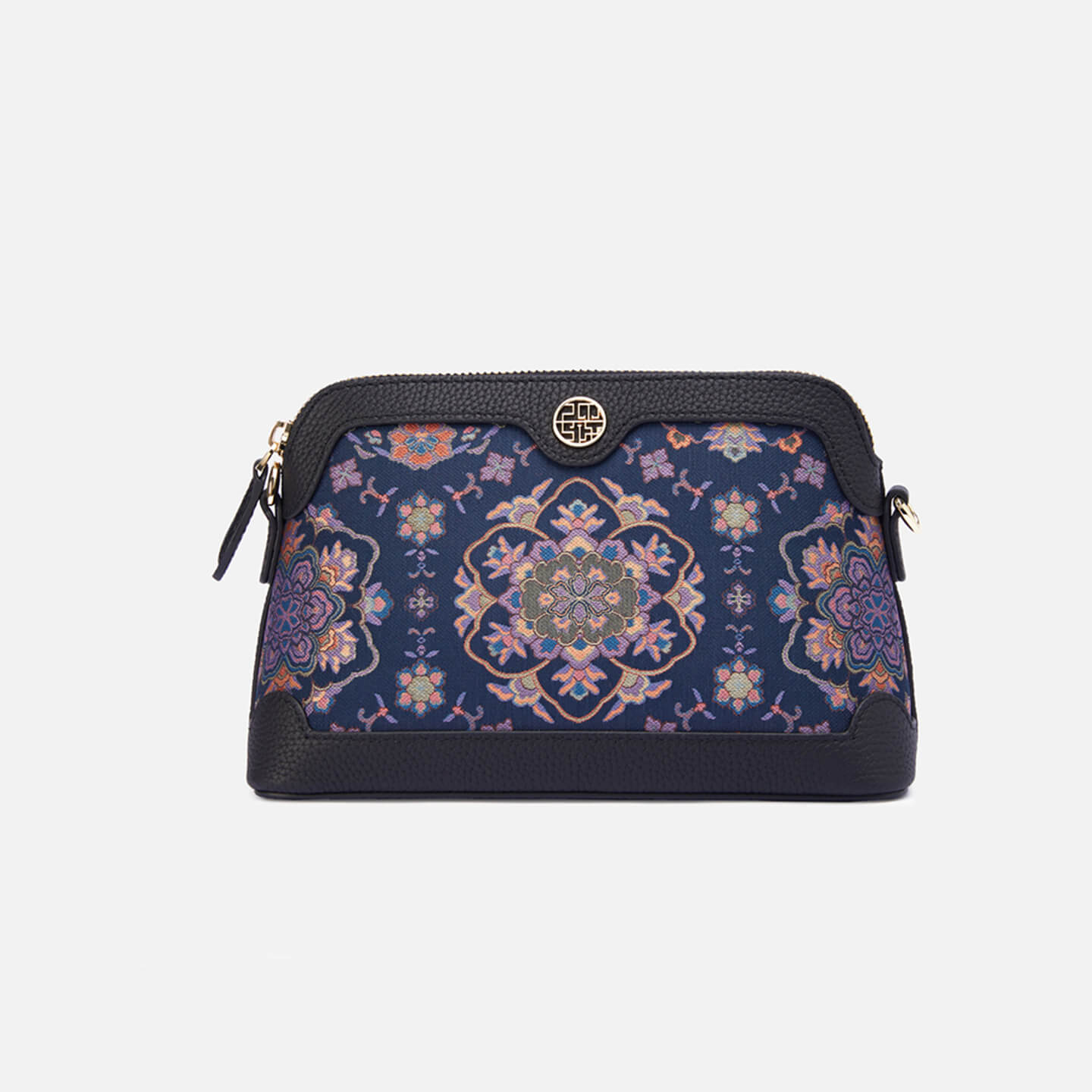 Guiding Light Leather and Silk Shoulder Crossbody Bag – Babylon Leather - Babylon LeatherBabylon LeatherTX217-Black