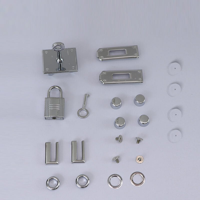 Hardware Kit For Birkin-Style Leather Tote Bag – Babylon Leather - Babylon LeatherBabylon LeatherSY04 & SY109 & SY112-HW-Silver-L