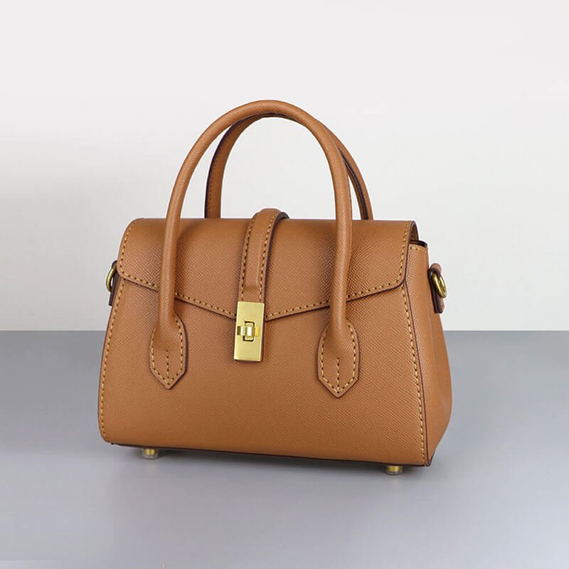 Hardware Kit for Large Magnetic Clasp Leather Tote Bag – Babylon Leather - Babylon LeatherBabylon LeatherSY66-HW-Gold-Khaki