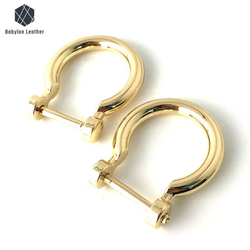 Horseshoe Shape Shoulder Strap Connector Strap Ring(2 PACK) - Babylon LeatherBabylon LeatherCSR - 021
