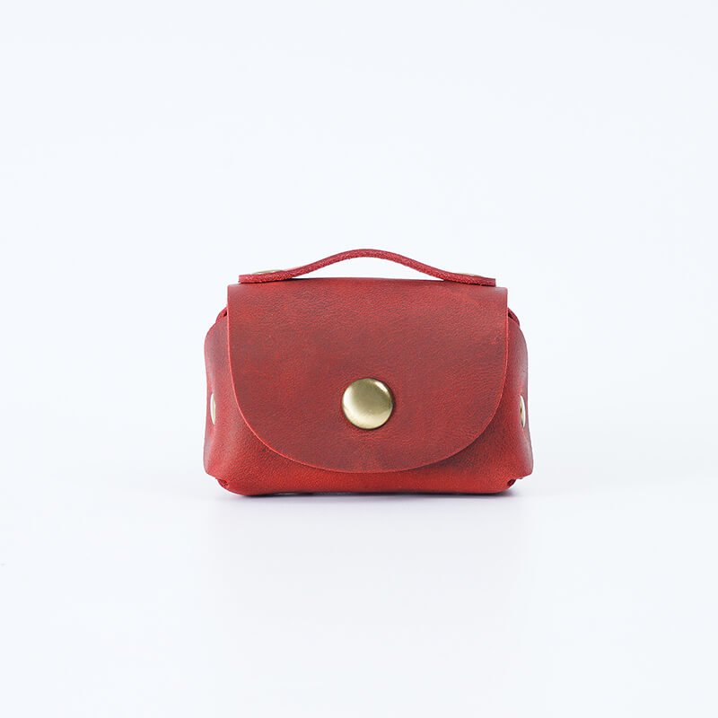 Japanese Coin Pouch Cable Organizer – Babylon Leather - Babylon LeatherBabylon LeatherAN75-Wine Red