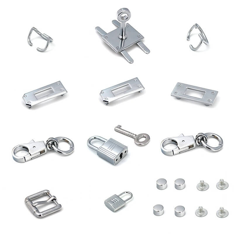 Kelly Hardware Set - Babylon leather - Babylon LeatherBabylon LeatherHW02 - Gold - Large