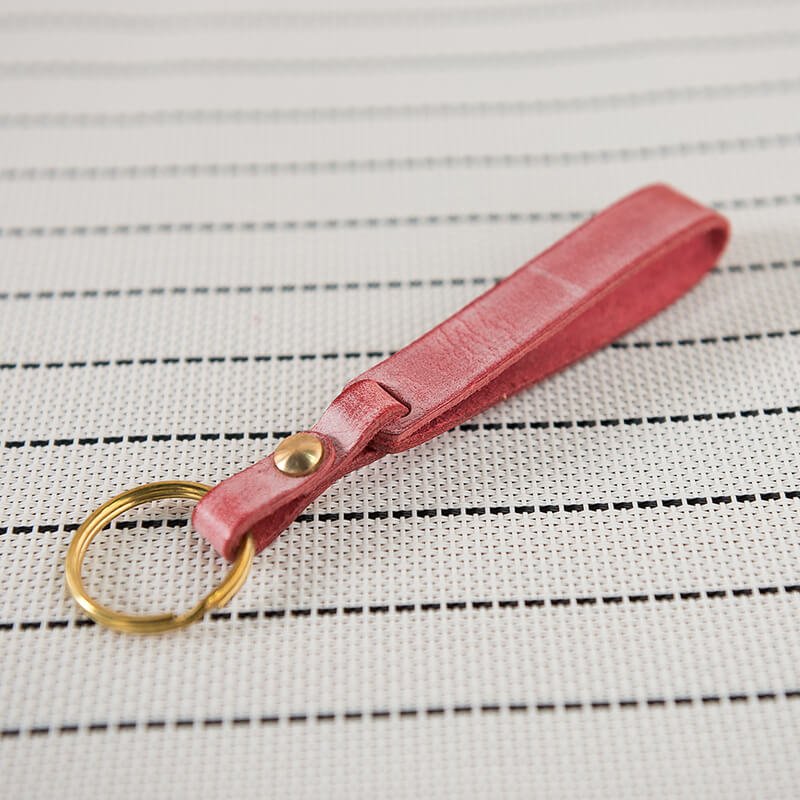 Keychain DIY Kits Fog Wax Leather – Babylon Leather - Babylon LeatherBabylon LeatherLZ31 - Pink