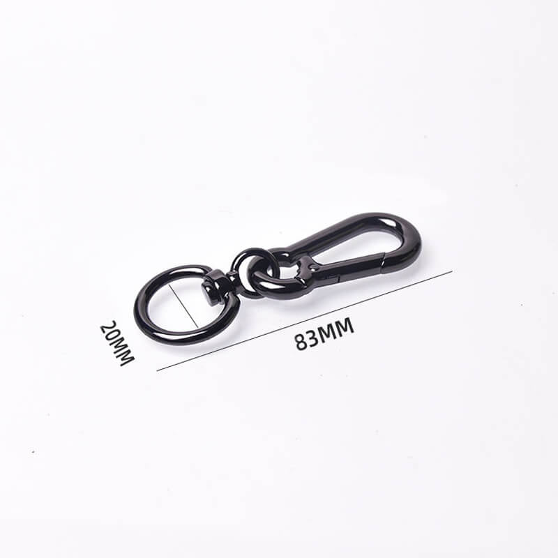 Keychain Swivel Lobster Clasp - Babylon Leather - Babylon LeatherBabylon LeatherJY12-Gunmetal-20mm