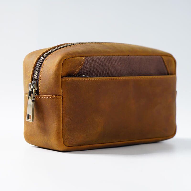 Large Leather Pencil Box with Flap – Babylon Leather - Babylon LeatherBabylon LeatherAN38-Brown