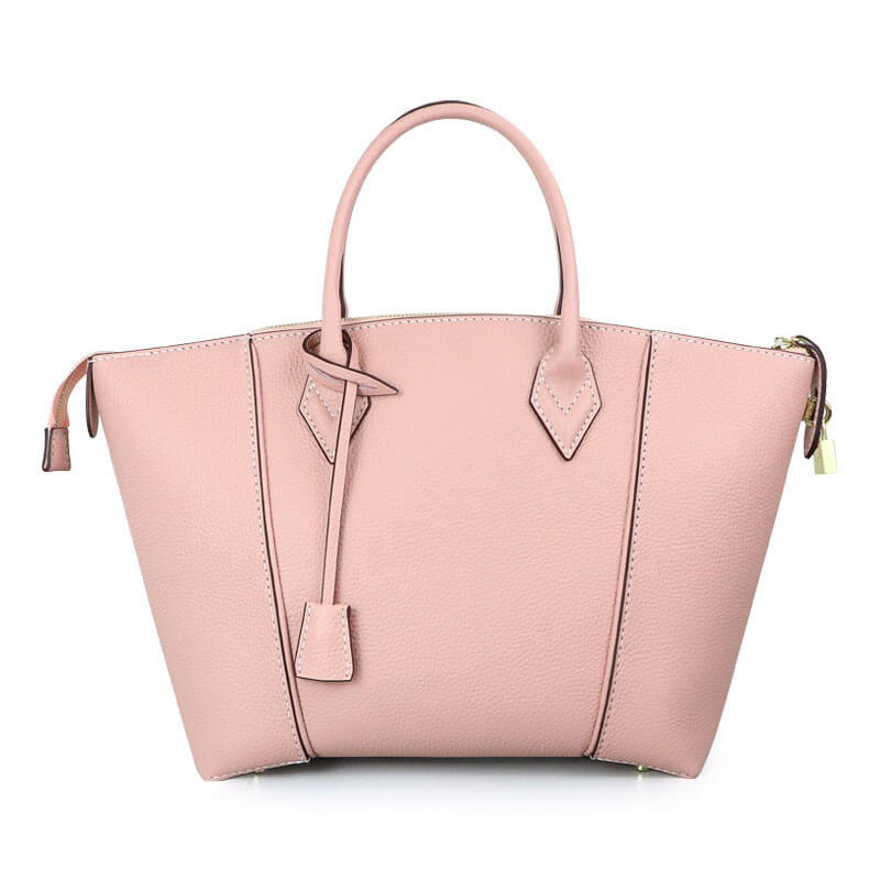 Large Leather Tote Bag DIY Kit for Beginners – Babylon Leather - Babylon LeatherBabylon LeatherSY32 - Matching Color - Lychee Pattern Leather - Pink