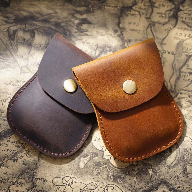 Leather Card Sleeve Wallet – Babylon Leather - Babylon LeatherBabylon LeatherAN76-Brown