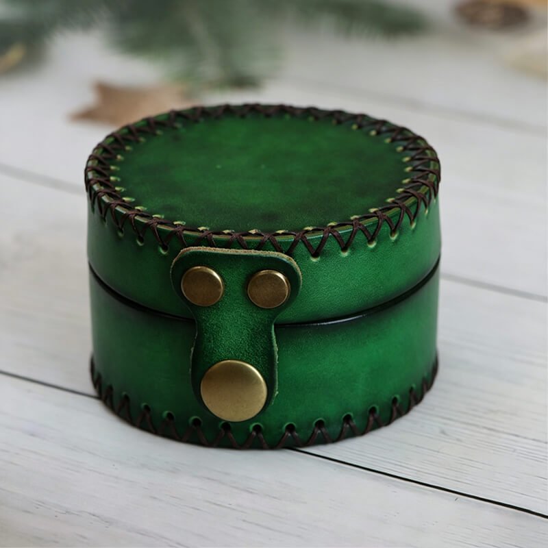 Leather Desk Organizer – Babylon Leather - Babylon LeatherBabylon LeatherLLZ25-Green