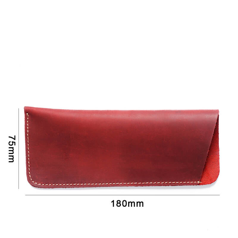 Leather Glasses Pouch – Babylon Leather - Babylon LeatherBabylon LeatherAN33-Wine Red-Medium