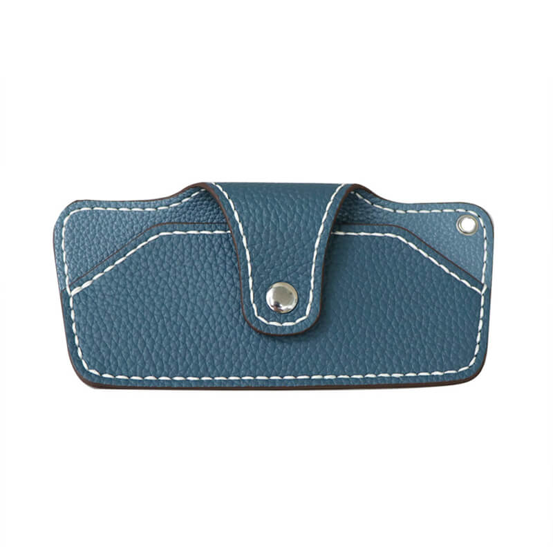Leather Snap Card Holder DIY Kit – Babylon Leather - Babylon LeatherBabylon LeatherSY142-Peacock Blue