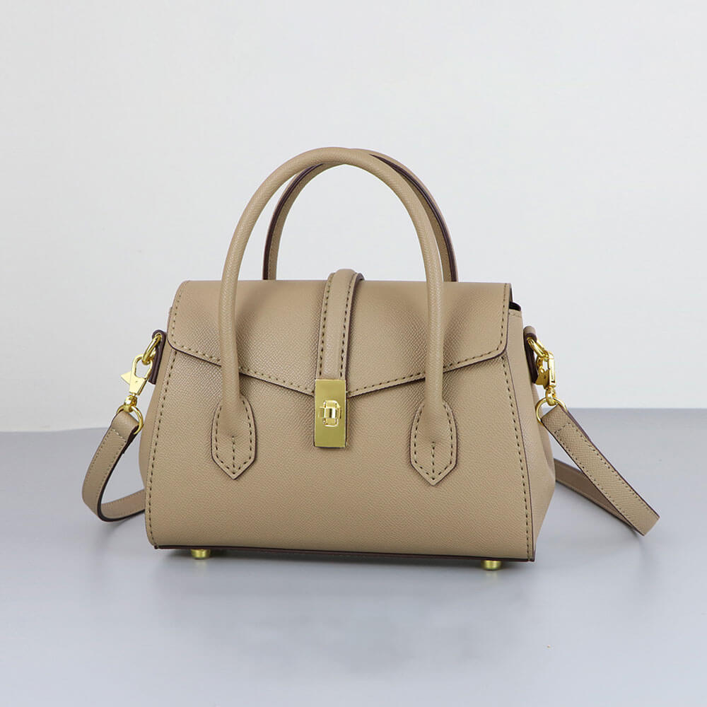 Leather Trapezoidal Tote Bag DIY Kit – Babylon Leather - Babylon LeatherBabylon LeatherSY66 - Black - Color - Matched