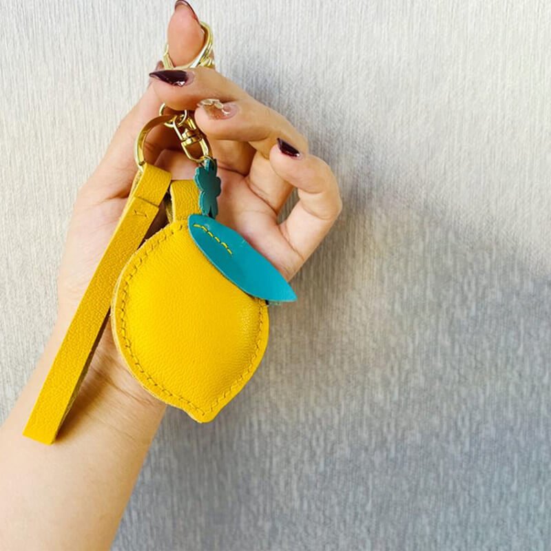 Lemon - Shaped Charm DIY Kit – Babylon Leather - Babylon LeatherBabylon LeatherSG17-Yellow