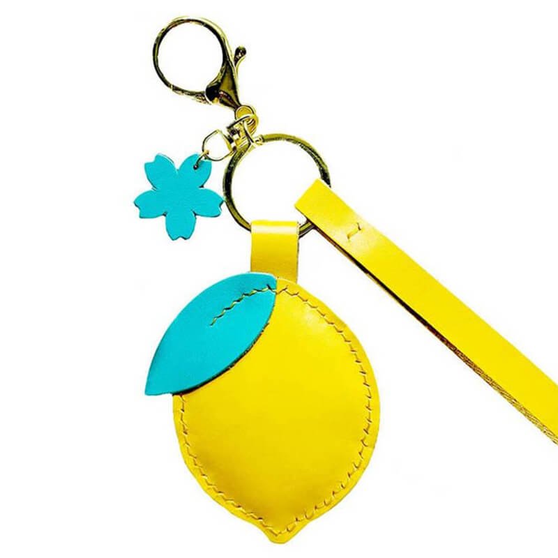 Lemon - Shaped Charm DIY Kit – Babylon Leather - Babylon LeatherBabylon LeatherSG17-Yellow
