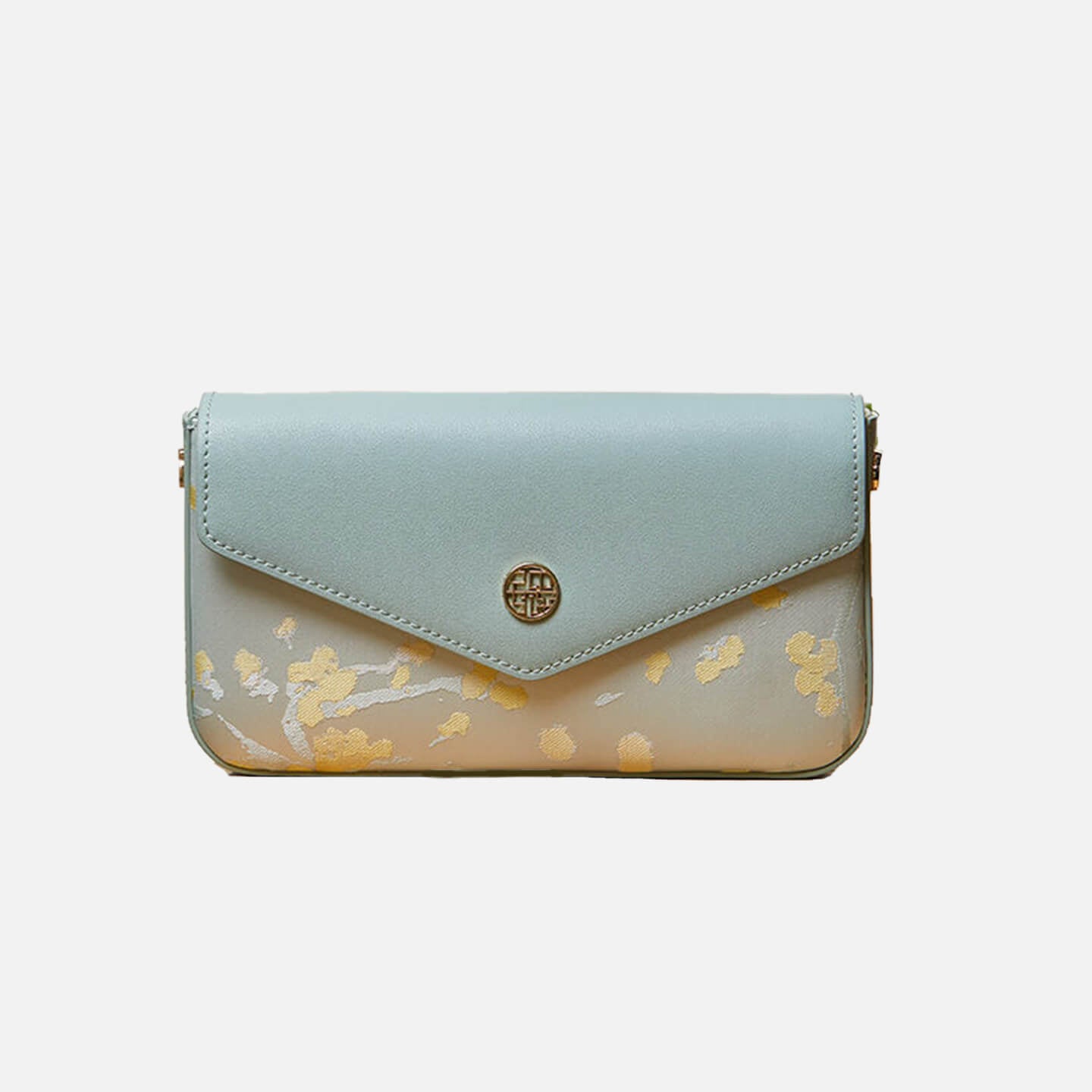 Letter of Light Leather and Silk Crossbody Bag – Babylon Leather - Babylon LeatherBabylon LeatherTX164-Green 2