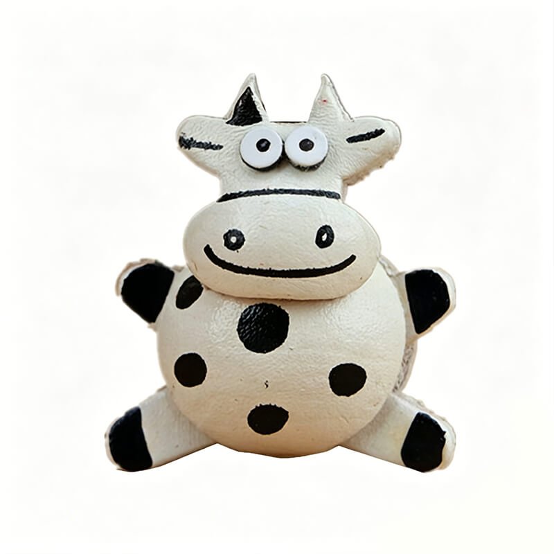 Little Cow Leather Bag Charm – Babylon Leather - Babylon LeatherBabylon LeatherLLZ70-White