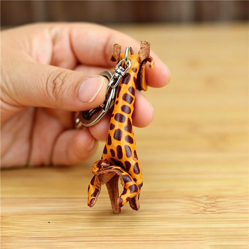 Little Deer Leather Bag Charm – Babylon Leather - Babylon LeatherBabylon LeatherLLZ12-Yellow