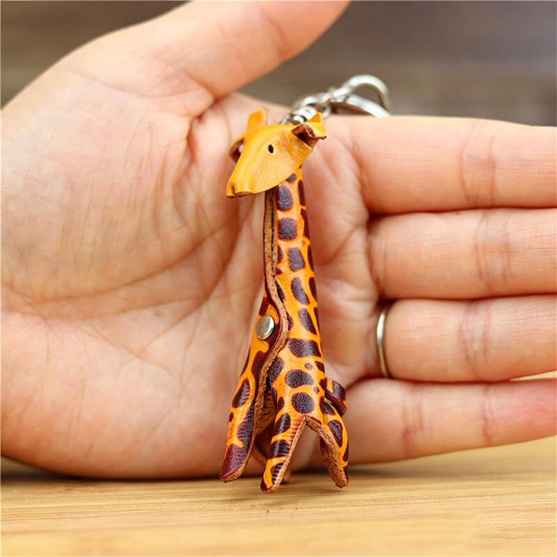 Little Deer Leather Bag Charm – Babylon Leather - Babylon LeatherBabylon LeatherLLZ12-Yellow