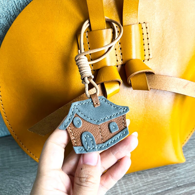Little House Leather Keychain DIY Kit – Babylon Leather - Babylon LeatherBabylon LeatherSG33-Grey
