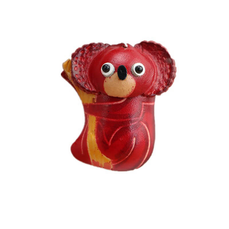 Little Koala Leather Bag Charm – Babylon Leather - Babylon LeatherBabylon LeatherLLZ113-Brown