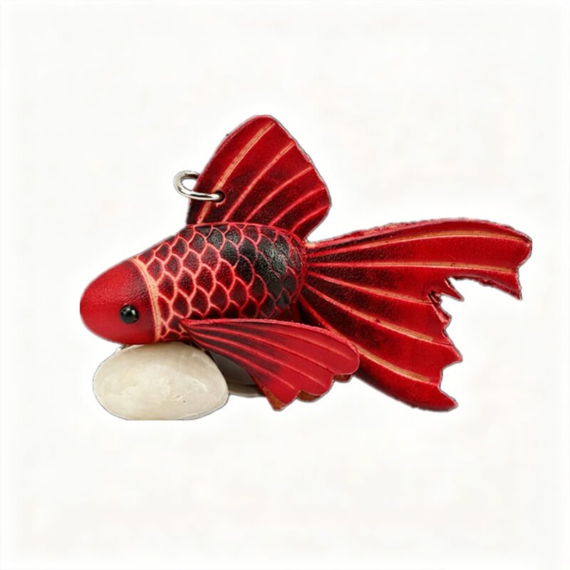 Little Lamb Leather Bag Charm – Babylon Leather - Babylon LeatherBabylon LeatherLLZ05-1-Red