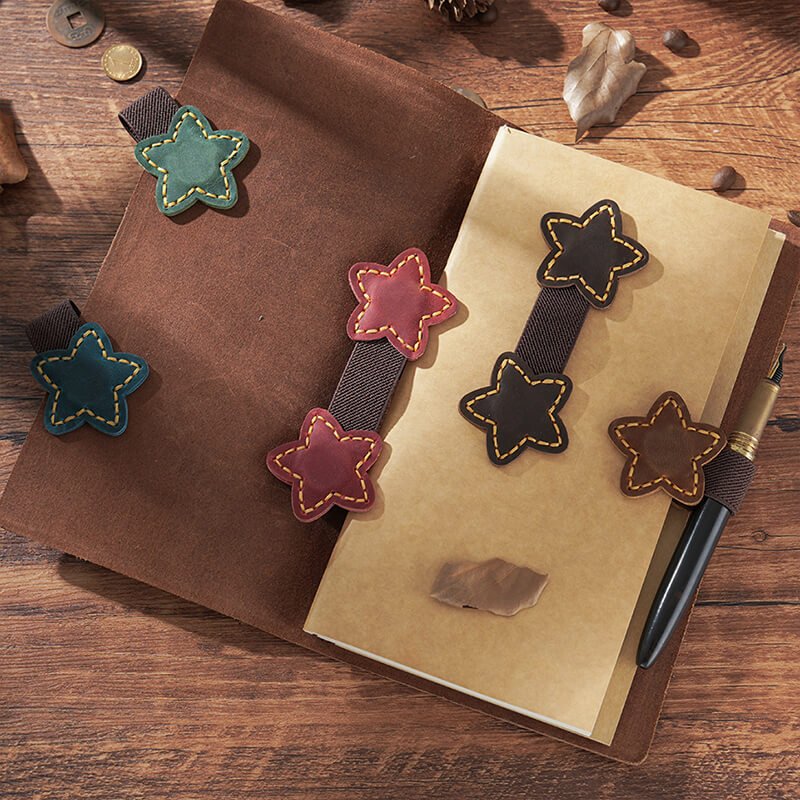 Magnetic Leather Page Marker Bookmark – Babylon Leather - Babylon LeatherBabylon LeatherAN11-Brown
