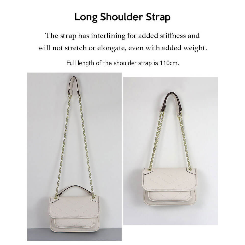 Marmont Chain Shoulder Bag DIY Kit – Babylon Leather - Babylon LeatherBabylon LeatherSY94 - White - Color - Matched