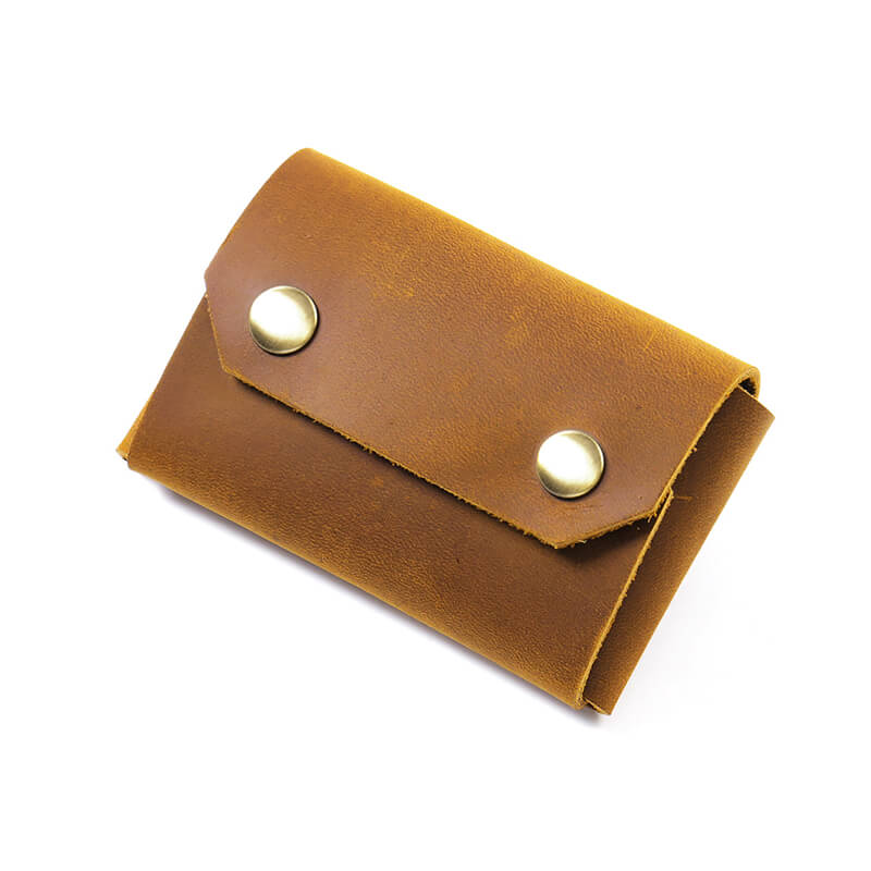 Men's Business Card Case – Babylon Leather - Babylon LeatherBabylon LeatherAN74-Brown