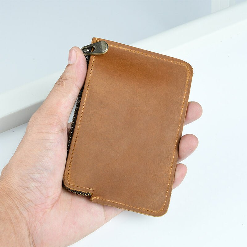 Men's Mini Belt Waist Pouch – Babylon Leather - Babylon LeatherBabylon LeatherAN46-Brown