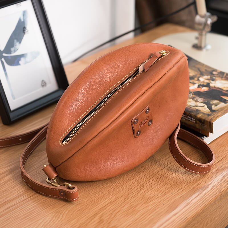 Mens Rugby Bag DIY Leather Kit – Babylon Leather - Babylon LeatherBabylon LeatherLZ29-Brown