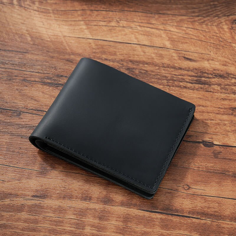 Men's Slim Short Wallet – Babylon Leather - Babylon LeatherBabylon LeatherAN52-Black