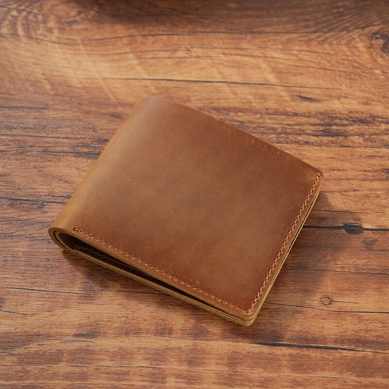 Men's Slim Short Wallet – Babylon Leather - Babylon LeatherBabylon LeatherAN52-Brown