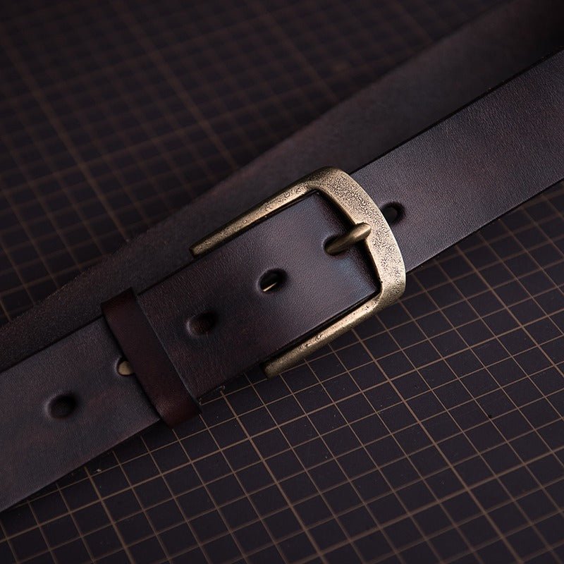Men’s Vegetable - Tanned Leather Belt DIY Kit – Babylon Leather - Babylon LeatherBabylon LeatherLZ14 - 3.8cm - Style 1 - 100cm